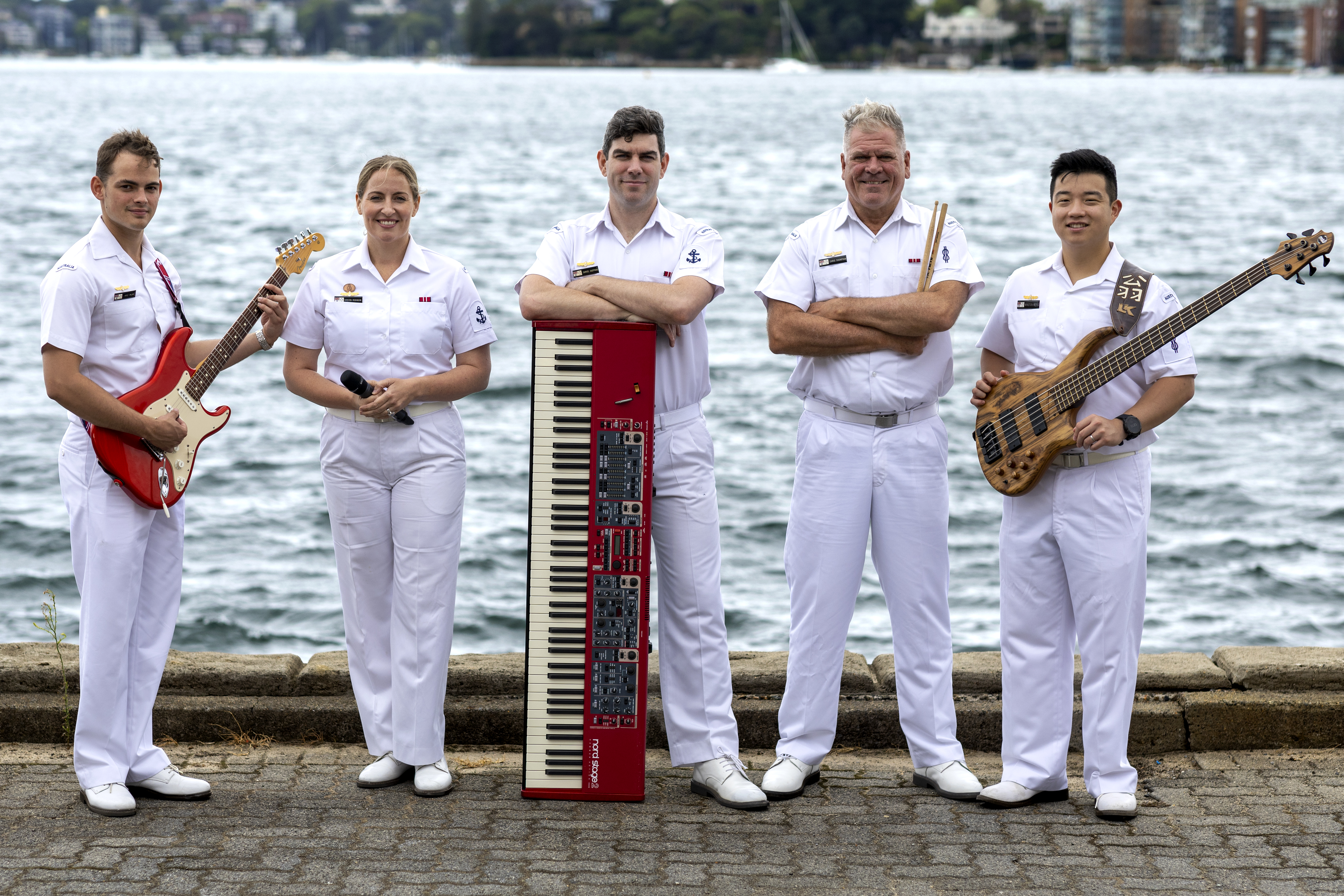 Royal Australian Navy Sydney Rock Band Photo