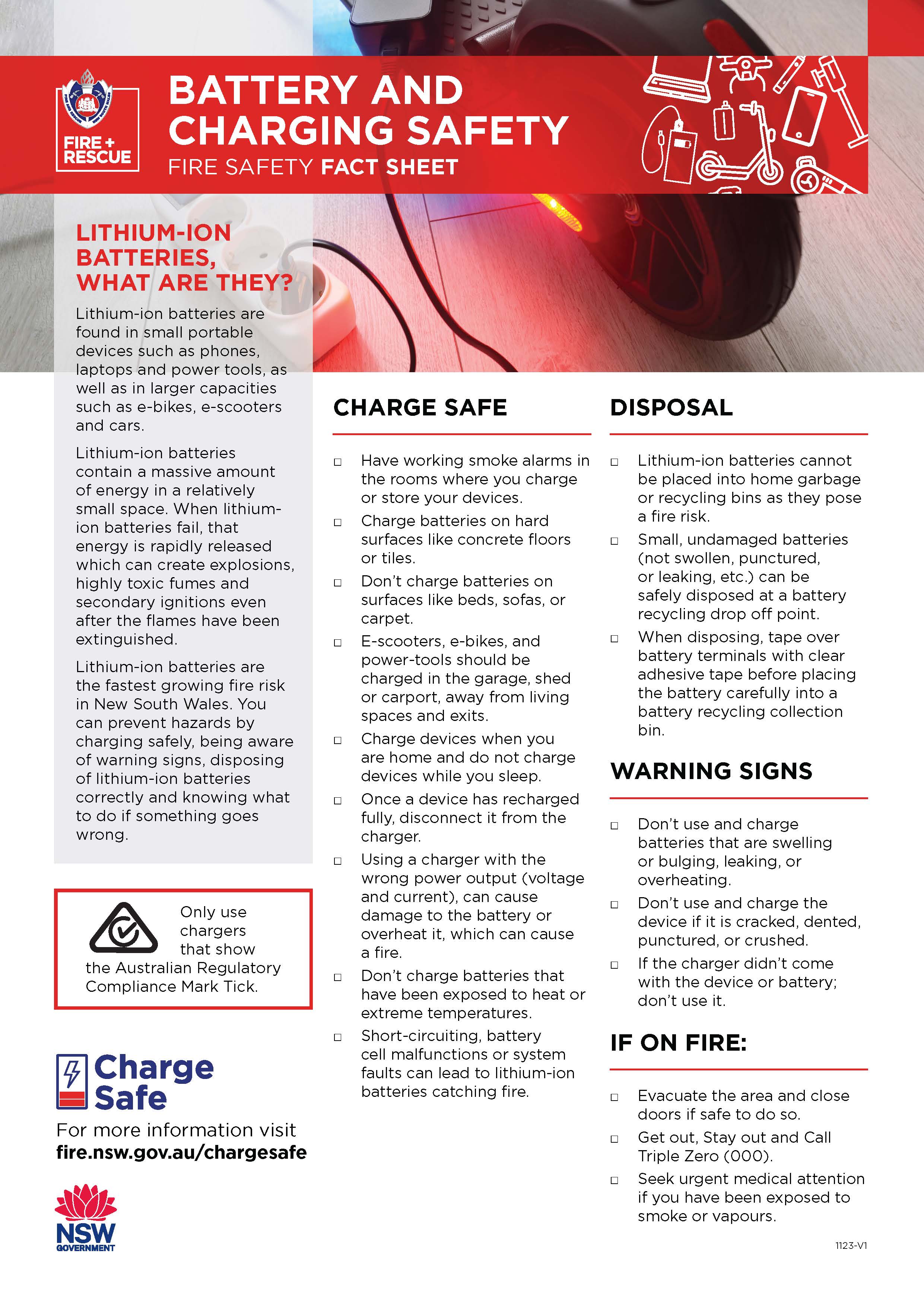 Charge Safe Fact Sheet