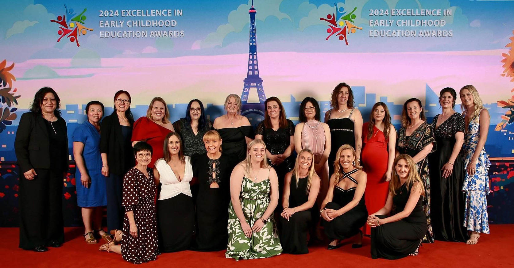 Group of Sutherland Shire Council staff recipients of the Childrens Services Industry Awards